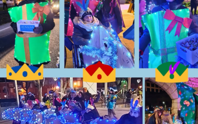 Residentes de Rosalba Sevilla la Nueva participan en la Cabalgata de Reyes de la localidad