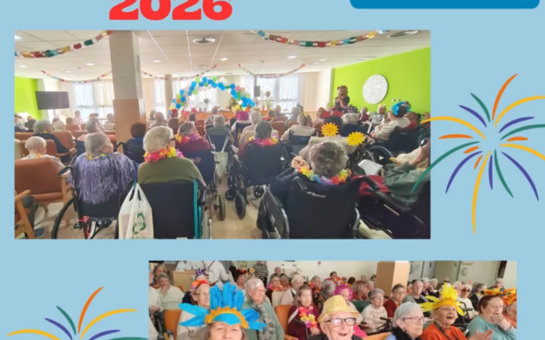 Las residencias Rosalba celebran la fiesta de Carnaval